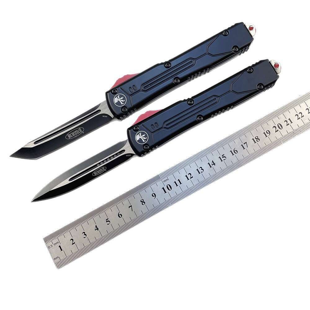 Made in the USA Micro-technology spot wholesale outdoor cutting tools, zinc alloy OTF high-hardness folding knives Pocket Knife for Hiking Gift for Men