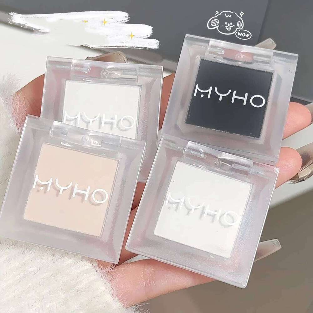 Monochrome Matte White Eyeshadow Primer Makeup Lasting Smooth Easy To Wear Naturally Brighten Silkworm Eye Shadow Palette X250727
