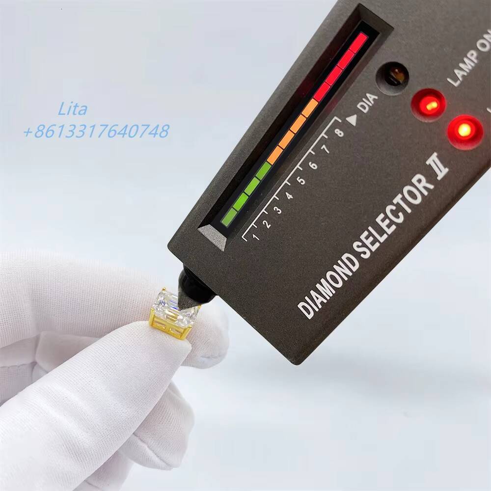 Hip Hop Fashion Screw Back Solitiare Vvs Moissanite Fancy Shape Emerald Cut Silver 925 Earrings