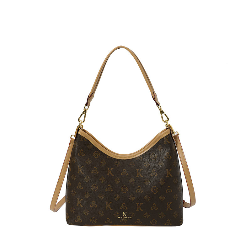 Designer Bag New Luxury Bag Single Shoulder Bag Milk Tea Color Vintage Crossbody Casual Versatile Tote Bag Large Capacity High Version Underarm Bag