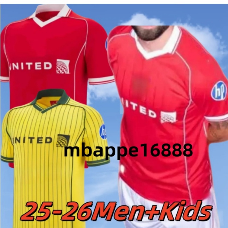 2025 26 Wrexham soccer jerseys 25 26 Mullin Jay Rodriguez Ollie Palmer Jack Marriott Sam Smith Steven Fletcher Ryan Longman Rathbone football shirt MEN kids