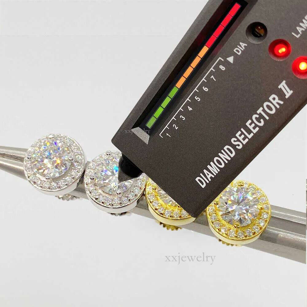 Wholesale Price Vvs Men Women S Sterling Sier Moissanite Stud Earrings