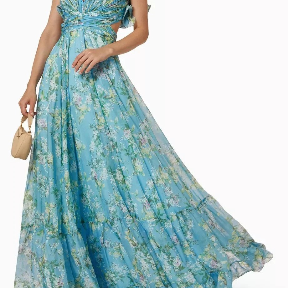 Free shipping designer dress for women Fashionable dress comfortable soft and loose lazy style long skirt