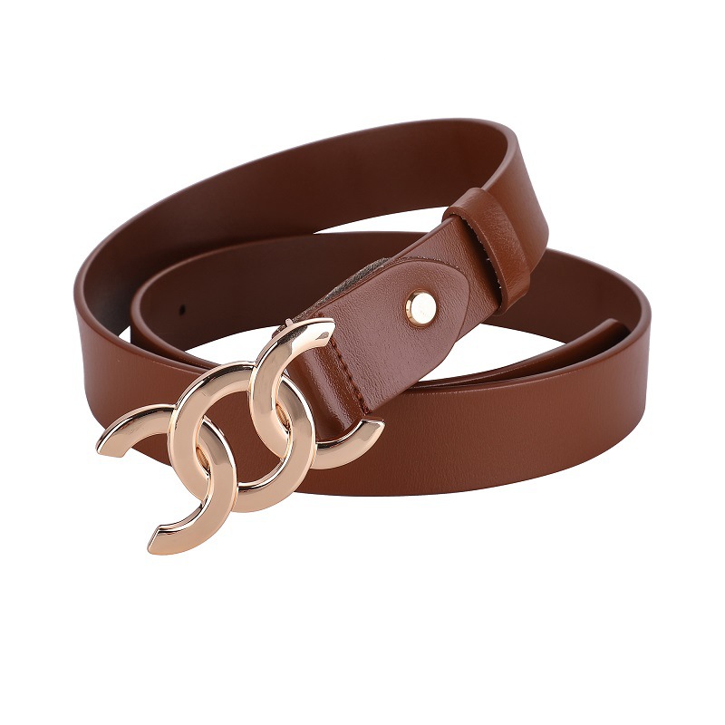 Designer Belt Cowhide Belts Woman Leather Belts Width 2.8cm Strap Luxury Belt Buckle Fashion Smooth Buckle Belt With Strap