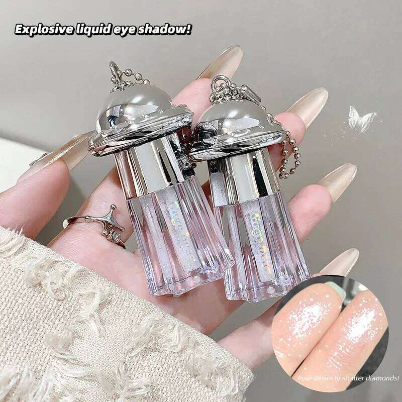 6 Colors Liquid Eyeshadow High Shine Lasting Not Easy To Fade Pearl Glitter Portable Delicate Shadow Women's Eye Makeup X250726