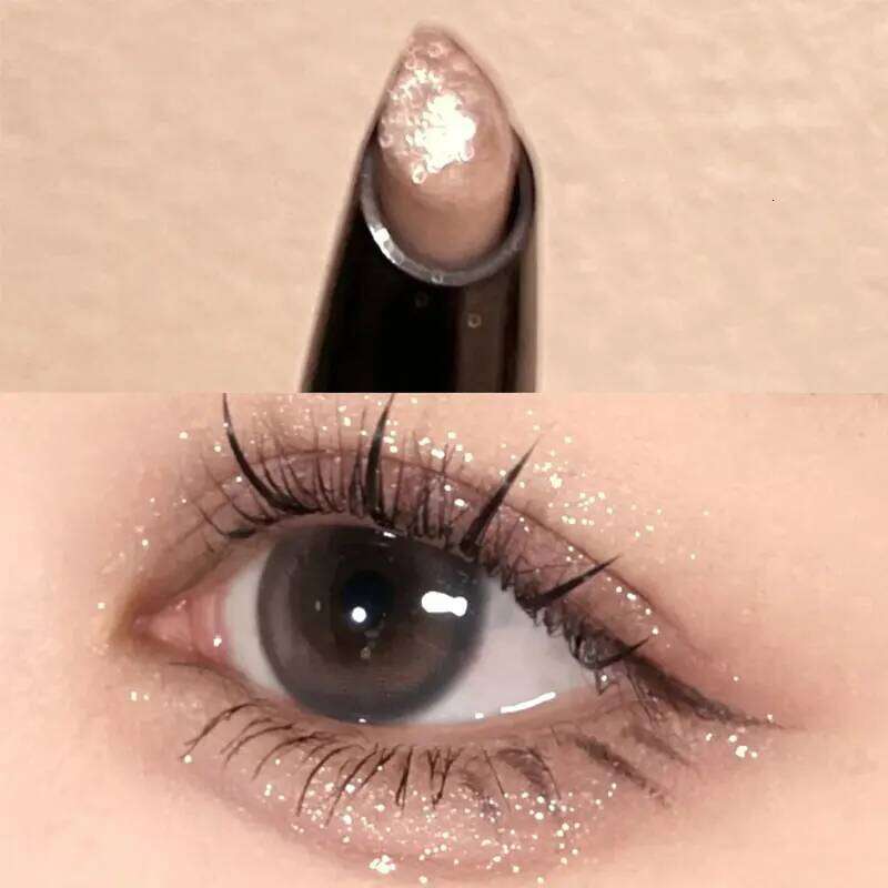 HERORANGE Highlighter Pearlescent Pen Shimmering lti-pose Silkworm Eyeshadow Stick X250726