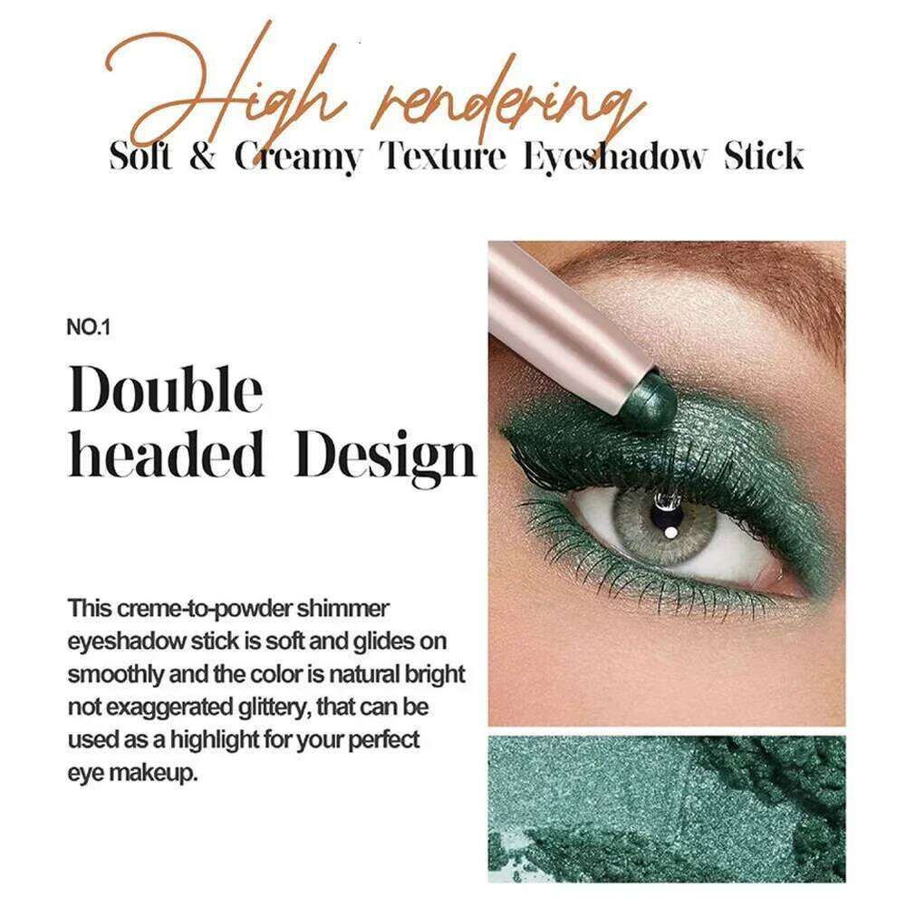 Pearly Eyelid Under Crease Pen Shimmer Glitter High Pigment Brightening Monochrome Eyeshadow Makeup Stick X250726