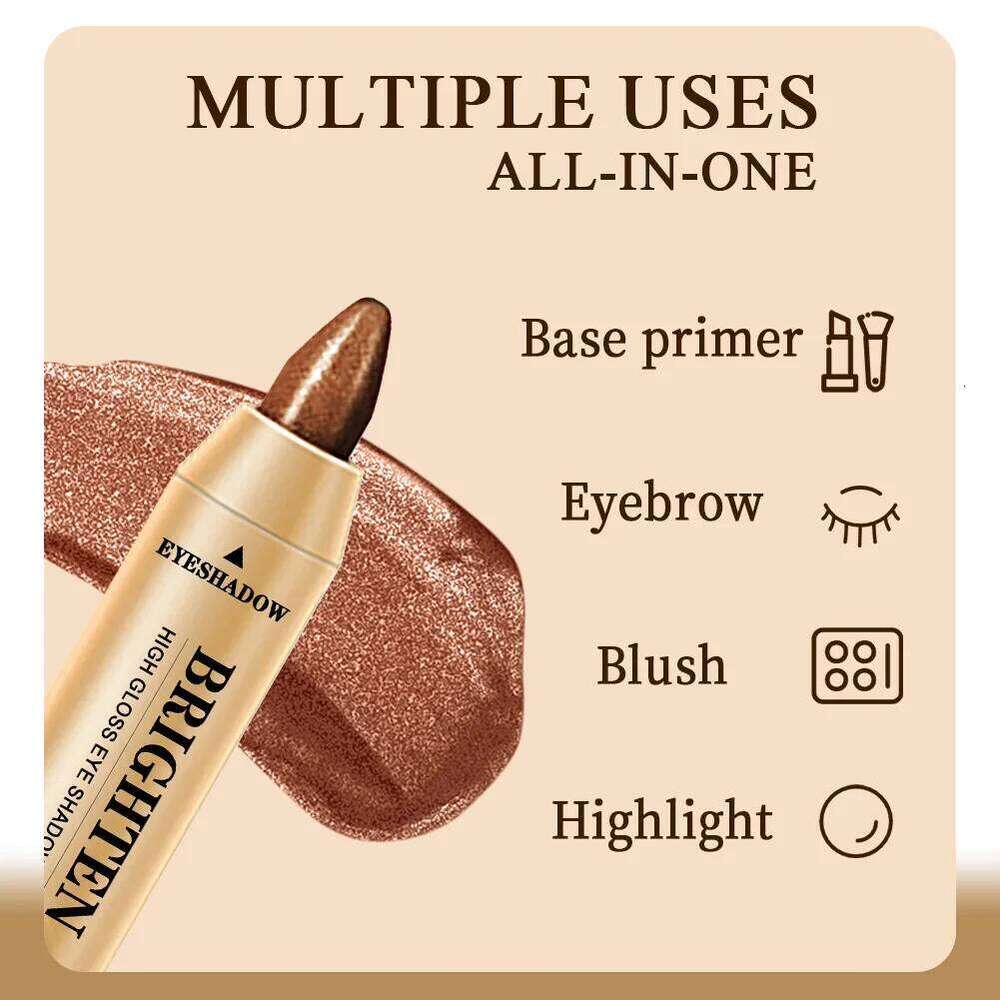 2 in 1 Pearl Waterproof Glitter Matte Makeup High Color Eyeshadow Pencil Suitable for sic Festivals X250726