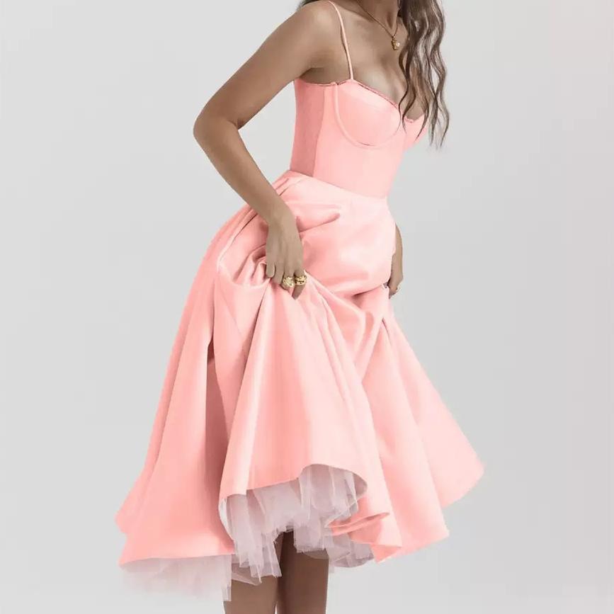 Free shipping designer dress for women Temperament dress with a sense of drape for commuting slim and medium length skirt