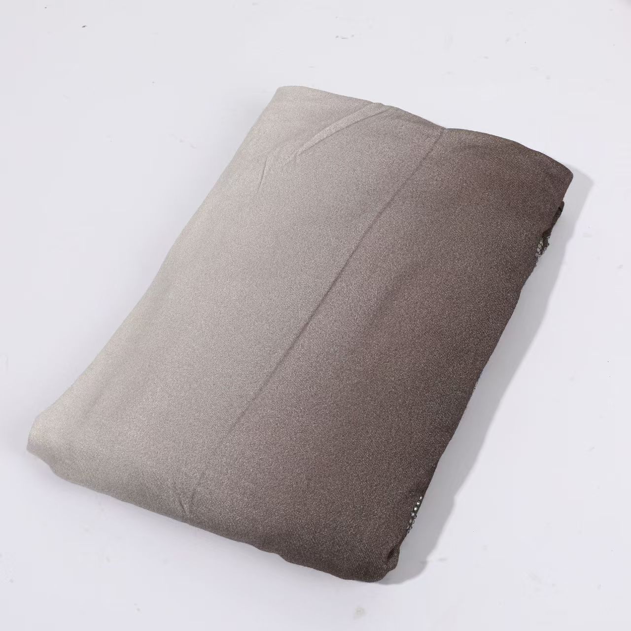 T1320 mercerized cotton dyed headscarf women cool breathable bright silk anti-wrinkle long scarf simple fashion all-match accessories