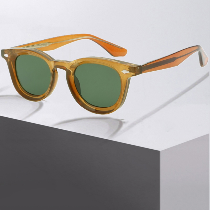 Johnny Depp Sunglasses Round Men Cat Eye Women Luxury Brand Designer High Quality Lemtosh Style Sun Glasses For Male Female CB