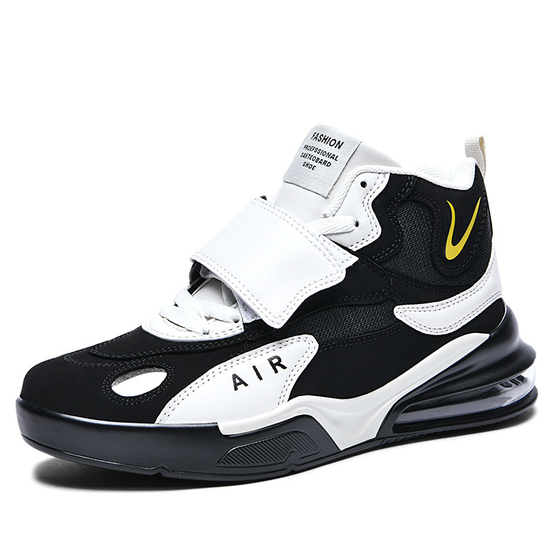 hot Free Shipping designer Basketball shoes Running Shoes with high top air cushion cushioning and thick sole for sports plus size 37-45