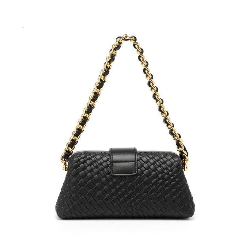 2025 Women Dumpling Woven Elegant Handbag Single Shoulder Underarm Pleated Crossbody Bag