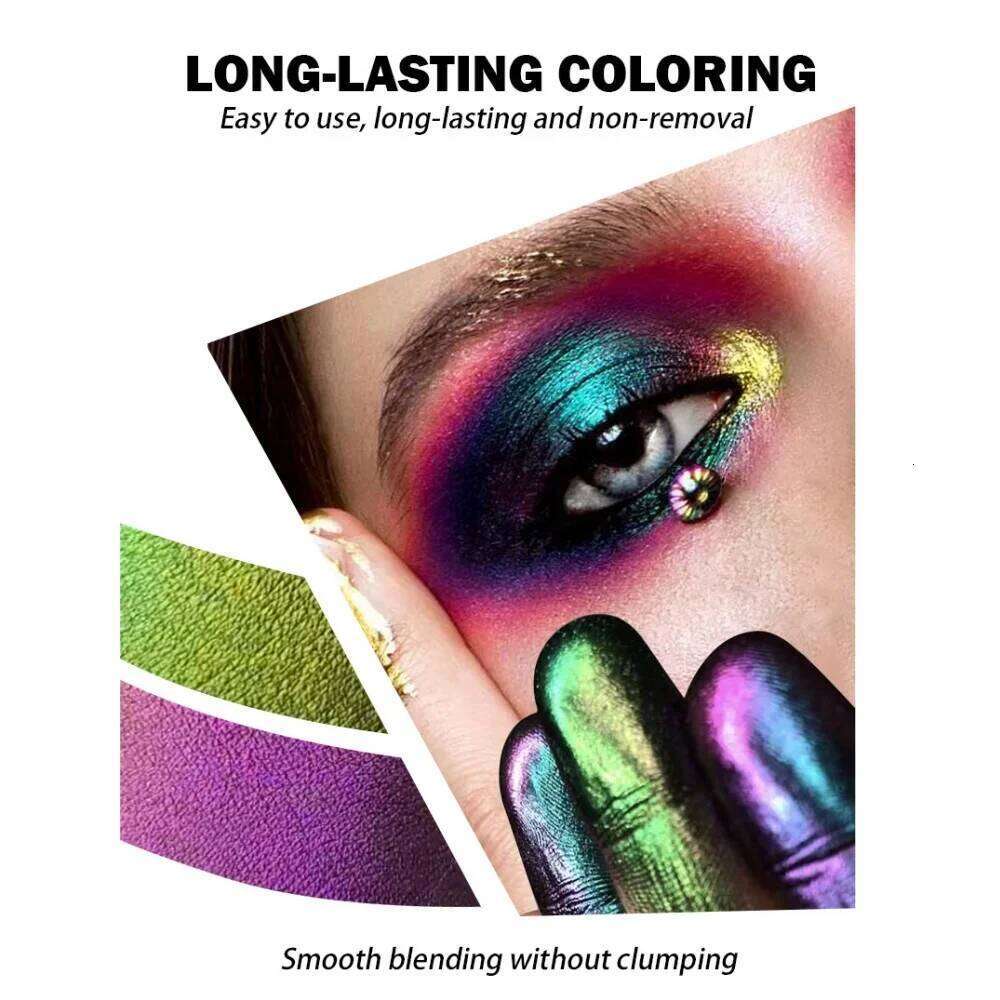 Personalized Makeup Chameleon Liquid Shadow Waterproof Lasting No Sdging Shiny Metallic Lipstick Eye Glitter Pigment X250726