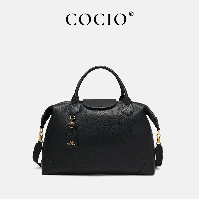 COCIO designer New light luxury leisure travel simple and versatile soft leather large capacity bag
