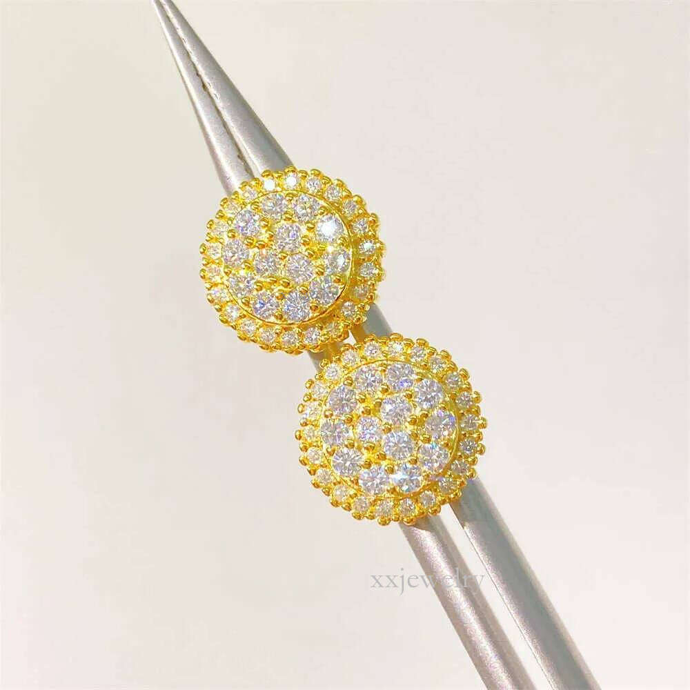 Wholesale Price Vvs Men Women S Sterling Sier Moissanite Stud Earrings