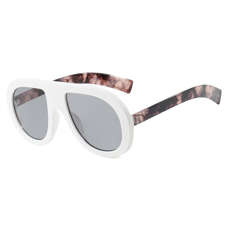 Designer Sunglasses For Women Men Oversize Frame Sunglasses Luxury Polarized Lens Goggle Pilot PC Frame Oversized UV400 Eyewear Luxury Style Sunglasse