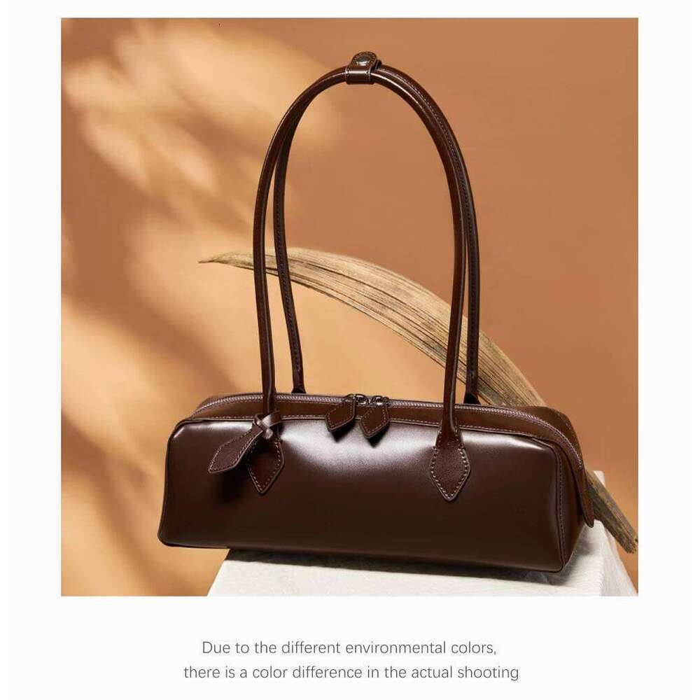 Designer Bags Fashion Designer Underarm Handbag Premium Oil Wax Leather Shoulder Bag Ladies Satchel French Style New Trendy Luxury Bag