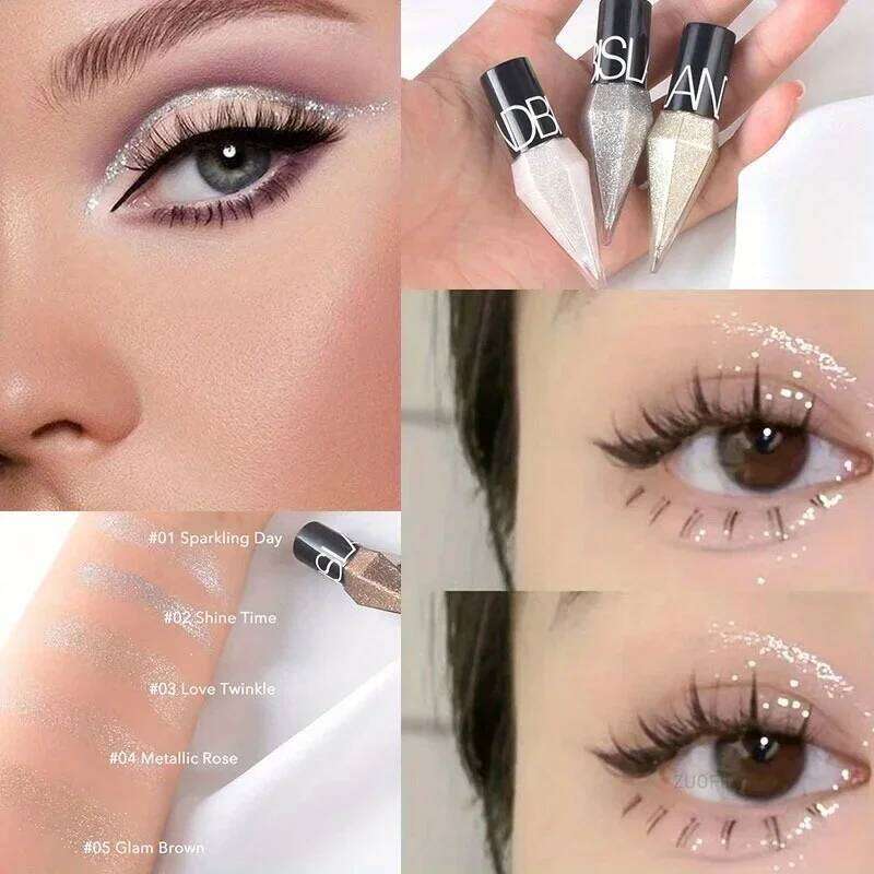 Waterproof Dia Liquid Eyeliner Durable Glitter Easy to Wear Shimmer Eye Pencil Makeup X250726