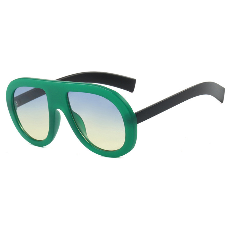 Designer Sunglasses For Women Men Oversize Frame Sunglasses Luxury Polarized Lens Goggle Pilot PC Frame Oversized UV400 Eyewear Luxury Style Sunglasse