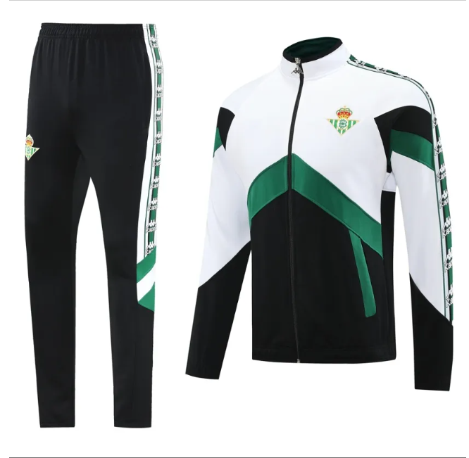 2025 26Real Betis mens kids soccer tracksuit jerseys sets men football jersey training tracksuits jacket set chandal futbol survetement foot