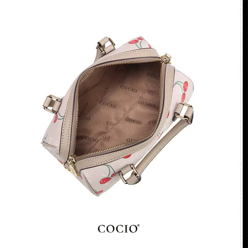 COCIO designer bag New Cherry handbag High Quality Fashion Versatile Womens Bag Large Capacity Commuter Leisure Pillow Bag
