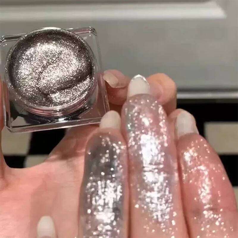 Flash polarizing Burst broken lighten liquid high light fine flash wet eyeshadow metallic X250726