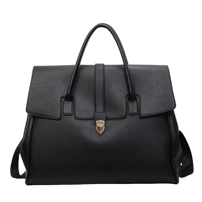 Designer bag 2025 2025 New Handheld Briefcase for Women Vintage Large Capacity Commuter Bag Short Trip Travel Bag Business Trip Travel Bag Luxury Bag