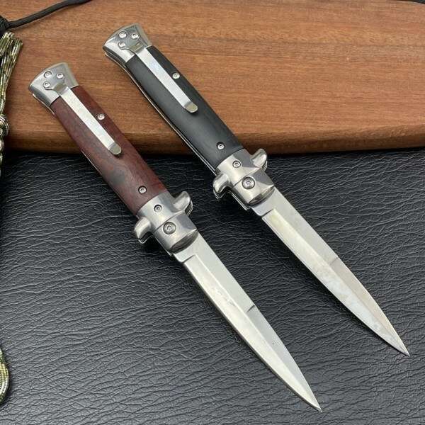 Made in the USA Portable folding knife, outdoor anti-height and anti-hardness camping tactical survival folding knife Pocket Knife for Hiking Gift for