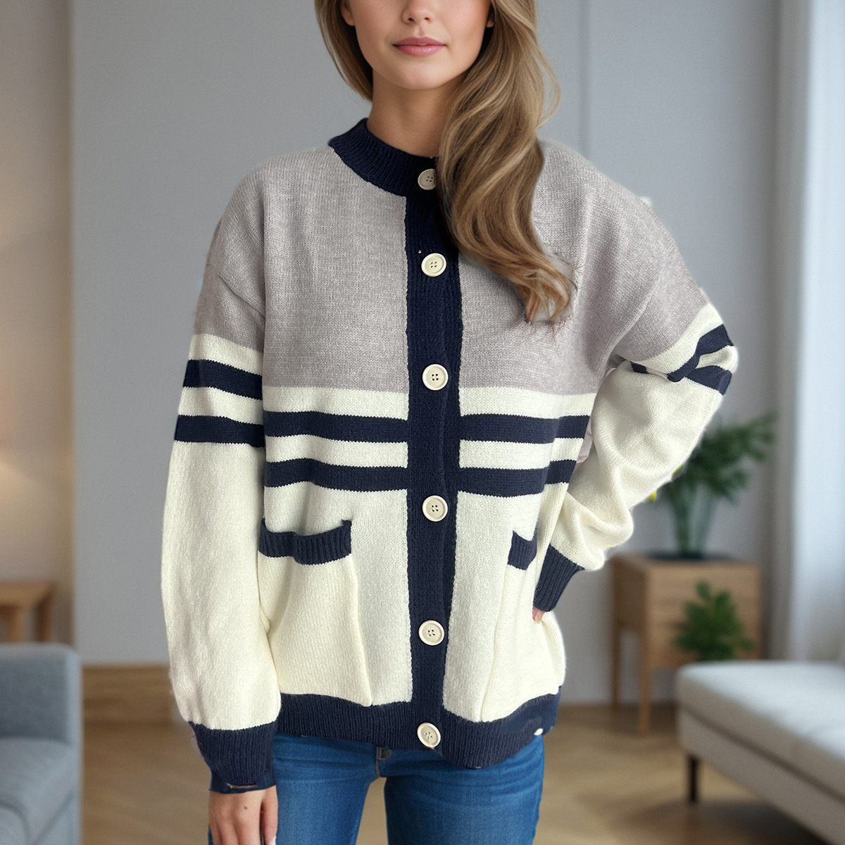 new Free shipping designer sweater for women Casual and fashionable sweater simple and slim fit knit base sweater