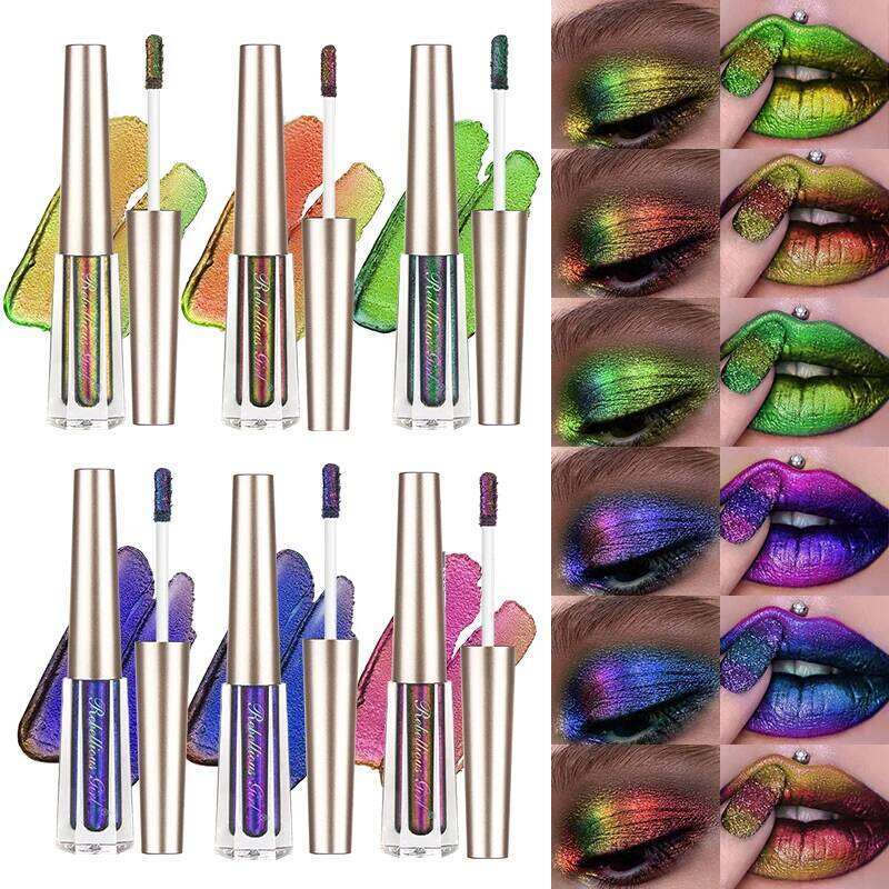 Chameleon EyeshadowsDia Glitter Liquid Eyeshadow StickHighly Pigmented Metallic Shimmering Long Lasting Shine All Makeup X250726