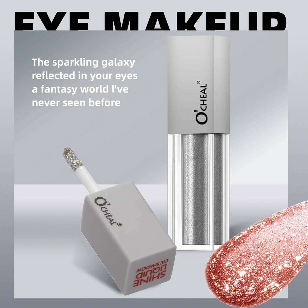 Ocheal Liquid Eyeshadow Pearlescent Shimmer Long Lasting Pearly Fine Sparkling Sequins Eye Shadow Highlighter Quick Drying X250726