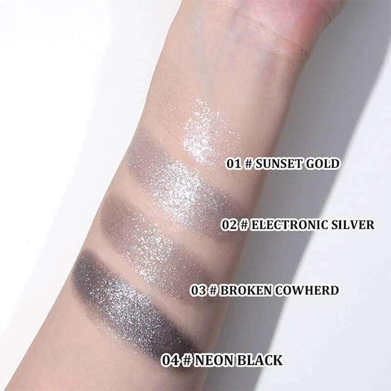 Flash polarizing Burst broken lighten liquid high light fine flash wet eyeshadow metallic X250726
