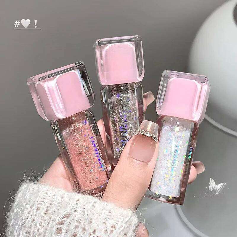 Sparkling Liquid Pearlescent Fine Shimmer Delicate Highlight Brightens Eyeshadow Makeup X250726
