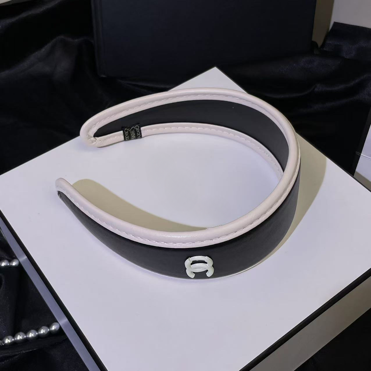 Vintage PU Headband Designer Jewelry Women HairBands Brand Girl Hairband Hair Hoop Hair Accessories