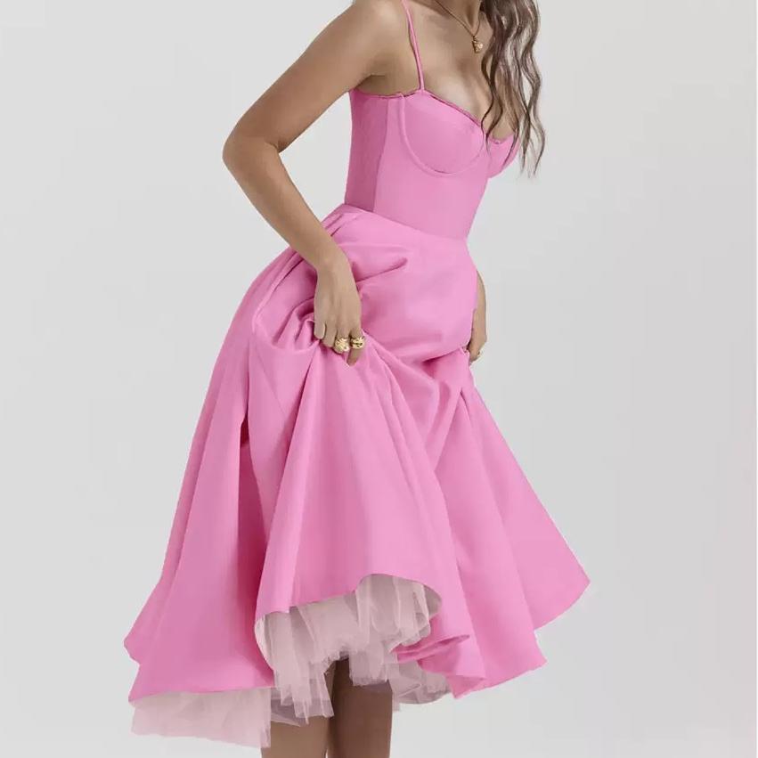 Free shipping designer dress for women Temperament dress with a sense of drape for commuting slim and medium length skirt