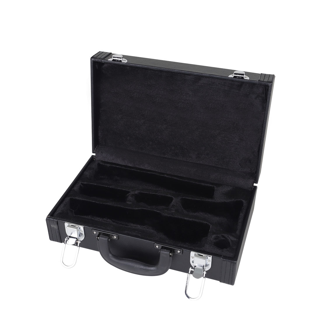 IN-125 Wholesale Musical Instruments Accessories Box Sales High Quality Black Leather Portable Bag Hard Clarinet case