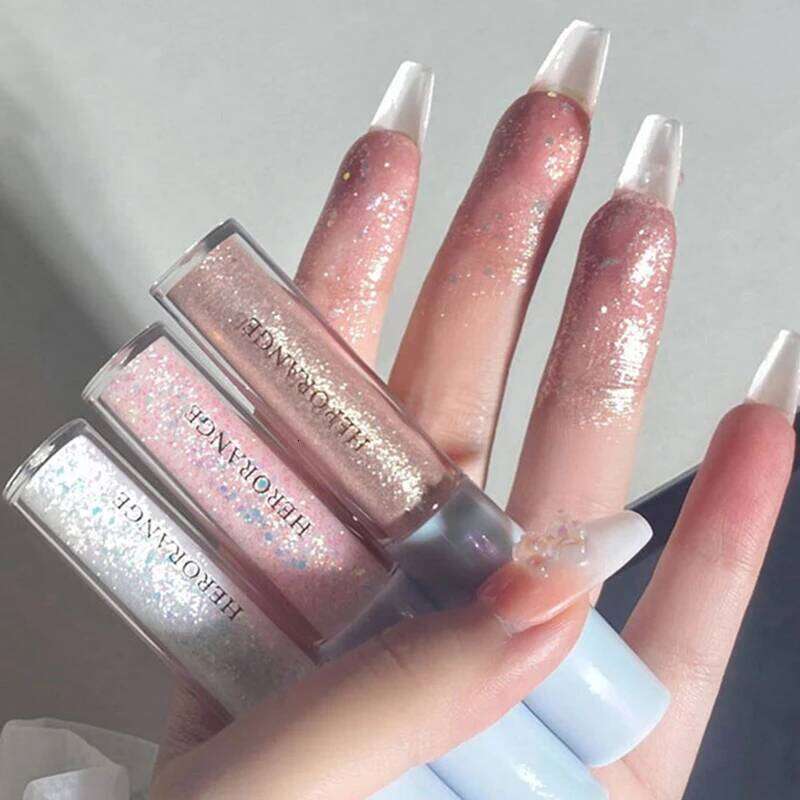 Eye pearlescent fine shiny film high gloss sleeping silkworm brightening liquid eye shadow X250726