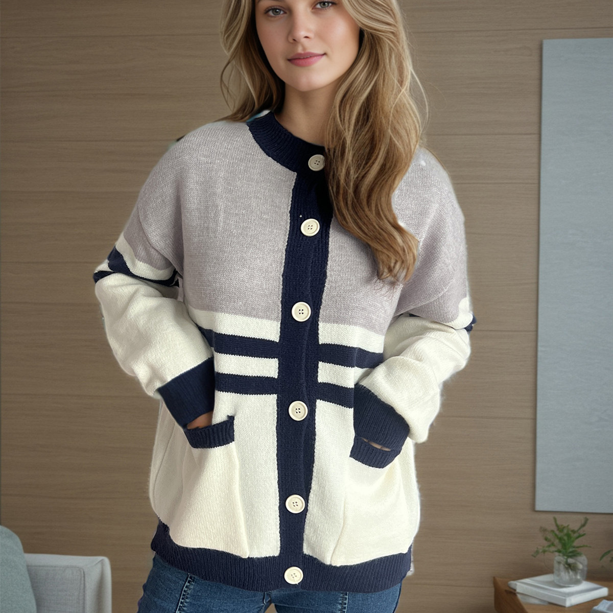 hot Free shipping designer sweater for women Casual and fashionable sweater simple and slim fit knit base sweater