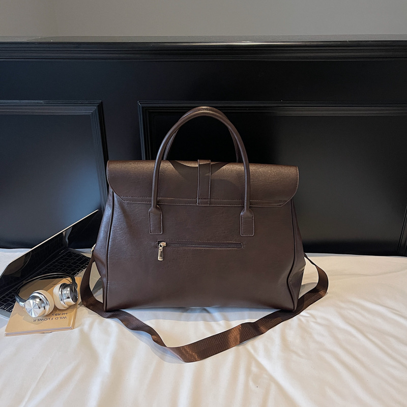 Designer bag 2025 2025 New Handheld Briefcase for Women Vintage Large Capacity Commuter Bag Short Trip Travel Bag Business Trip Travel Bag Luxury Bag