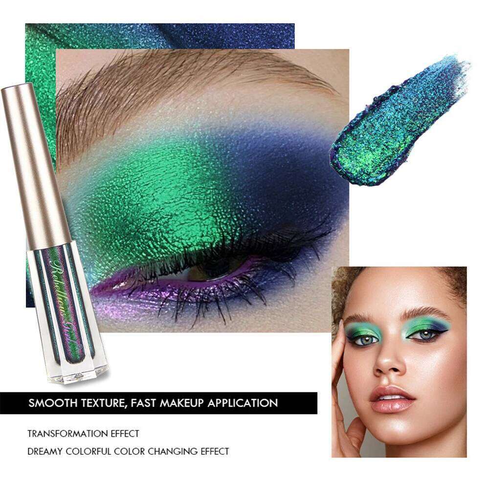 Chameleon EyeshadowsDia Glitter Liquid Eyeshadow StickHighly Pigmented Metallic Shimmering Long Lasting Shine All Makeup X250726