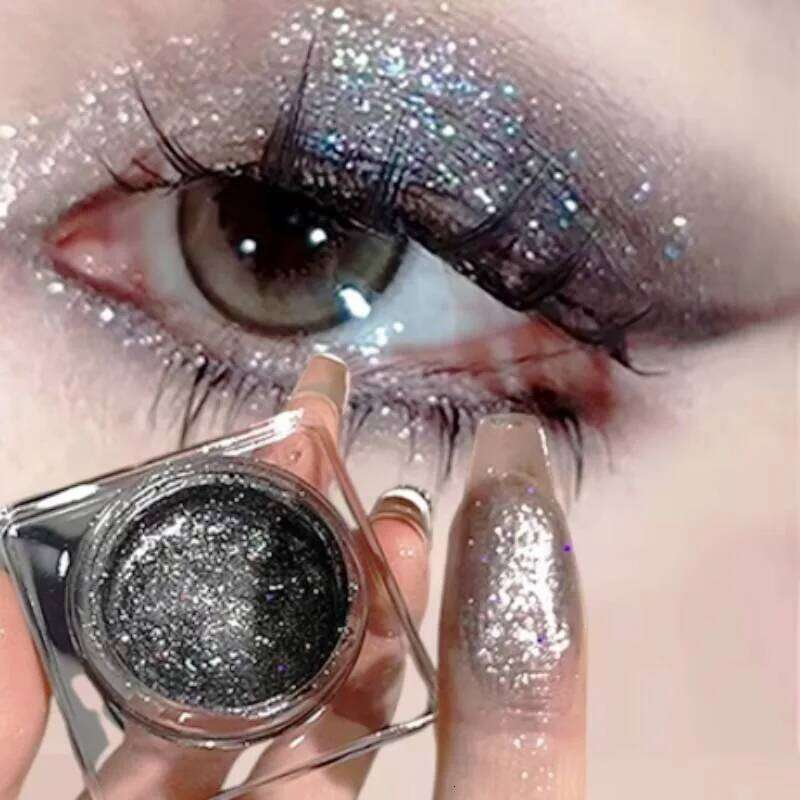 Dia Polarized Monochrome Eyeshadow Galaxy Highlight Burst Piece Glitter Eye Shadow Brightening Liquid Not Fly Powder X250726