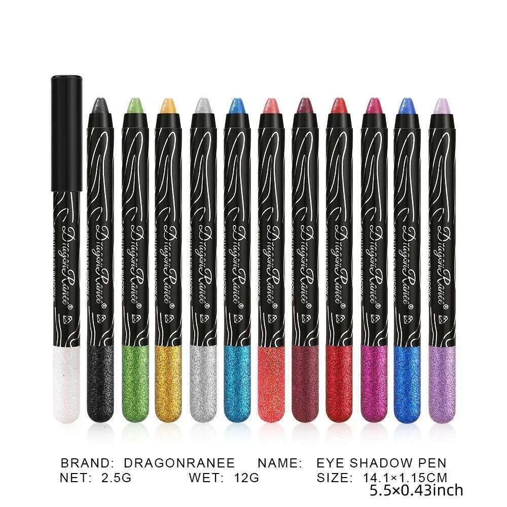 Stick Easy to Color Glitter Sequin Fine Shimmer Highlight Eye Exploding Holiday Stage Makeup Eyeshadow Pen X250726