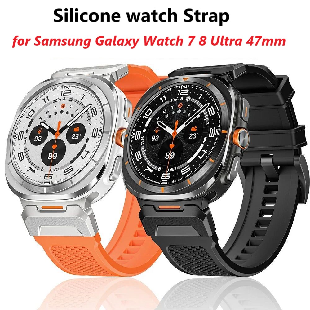 Banda Di Orologi In Silicone Di Lusso Per Samsung Galaxy Watch Ultra Frantibile…