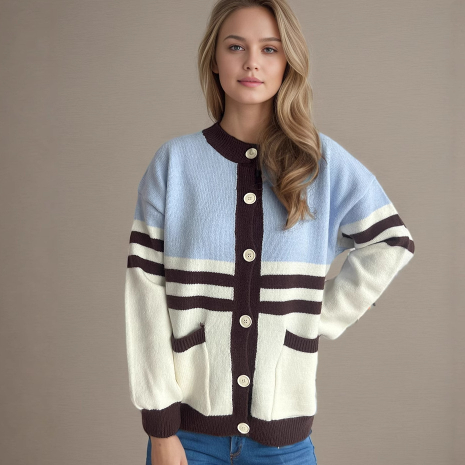 hot Free shipping designer sweater for women Casual and fashionable sweater simple and slim fit knit base sweater