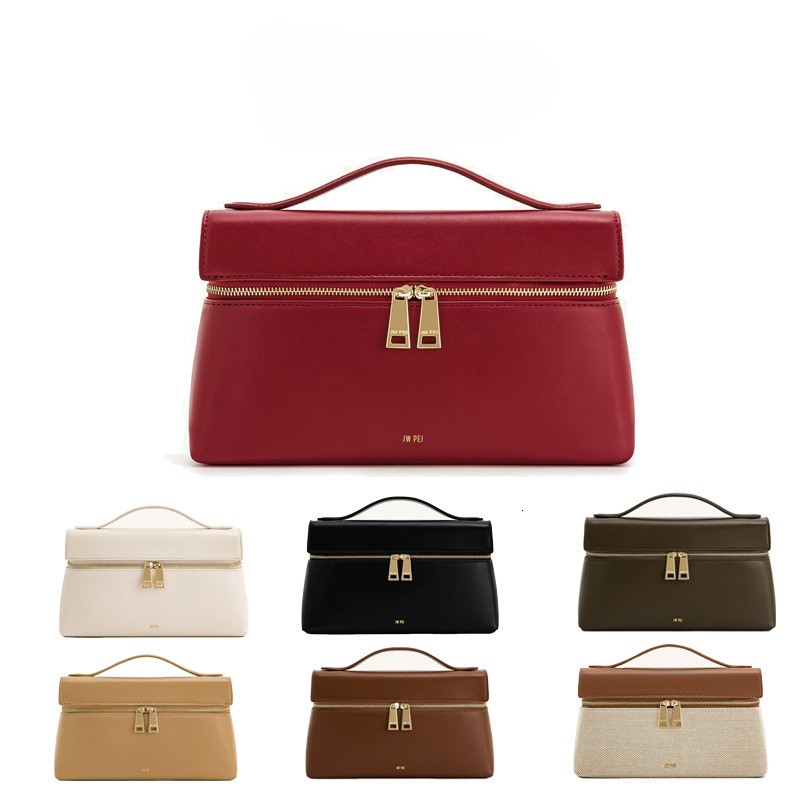 Luxury Brand Designer Bag New Composite Cowhide Box Bag Versatile And Simple Commuting Lunch Box Bag Hand-held Crossbody Bag