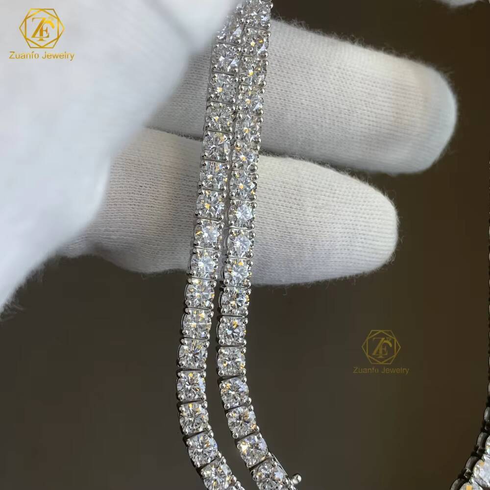 GIA IGI Certified Tennis Bracelet Lab Grown Diamond 10K-18K Gold 3MM VVS-VS Lab Created Diamond Tennis Chain for Gift Party