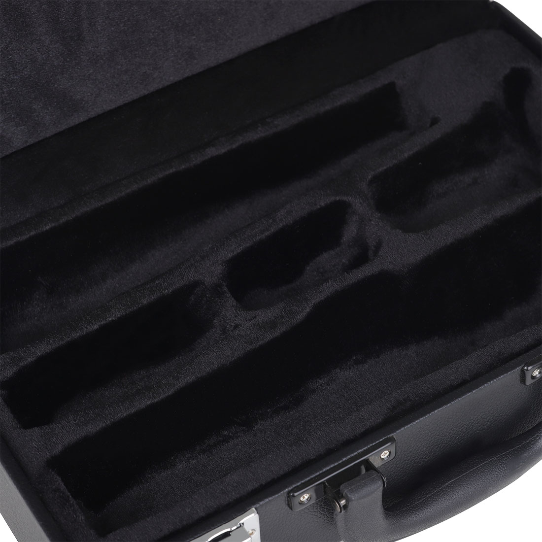 IN-125 Wholesale Musical Instruments Accessories Box Sales High Quality Black Leather Portable Bag Hard Clarinet case