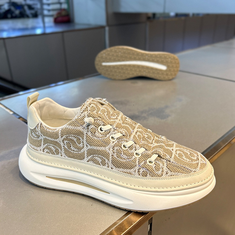 Luxury Brand Designer Shoes Trendy Men's Shoes Spring Summer New Fashion Breathable Casual Shoes Wholesale Comfortable Low-Top Lightweight Sneake