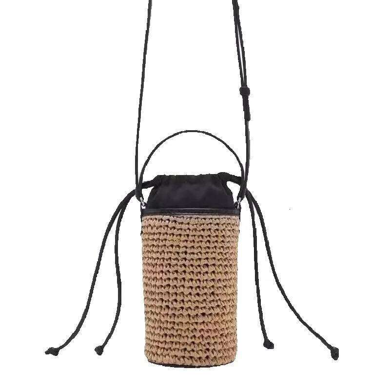 Smiley Woven New Handbag Fashion Simple Single Shoulder Crossbody Summer Versatile Phone Mini Bag